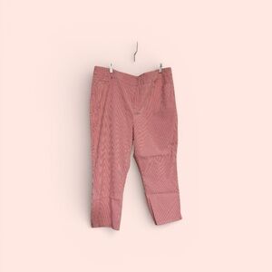 Mario Serrani Womens Casual Pink Trousers